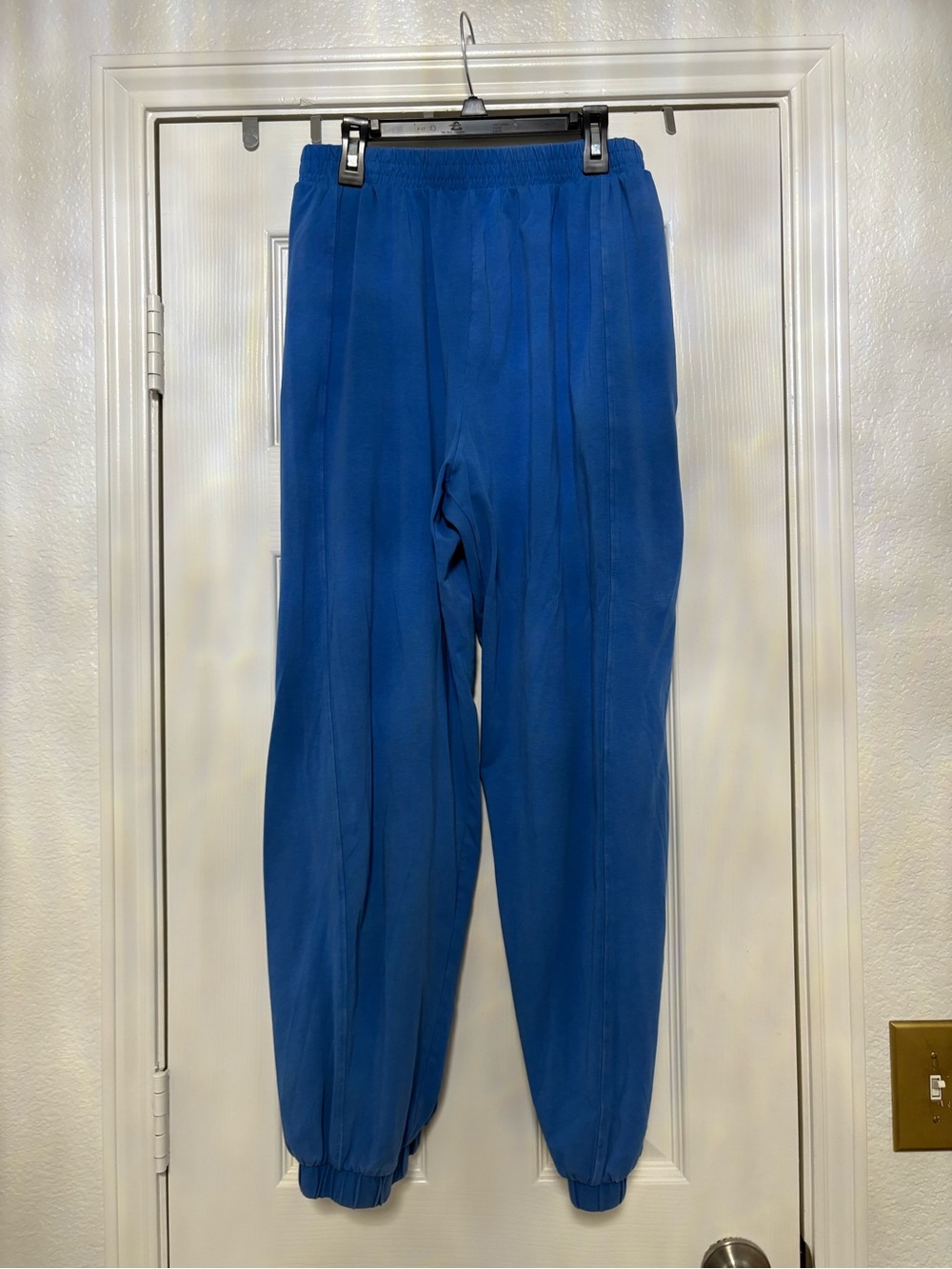 FP Movement by Free People Cobalt Blue Elastic-Waist Joggers